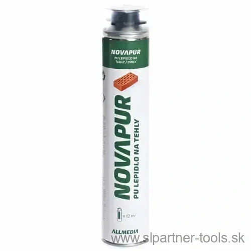 Polyuretánové lepidlo na tehly NOVAPUR 870ml (min.odber 12 ks)