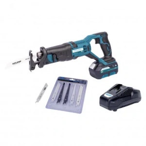 Aku Mečová píla 18V + 2.0Ah batérie + 3.5A nabíjačka+ boxbatérie a nabíjačka